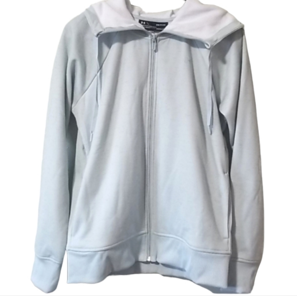 Under Armour | Hooded Sweatshirt Coldgear Loose Fit Fleece Full-Zip Small